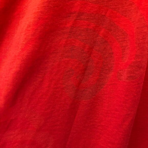 Diane von Furstenberg Swim Cover Up Tunic Red Size M EUC - Picture 3 of 7